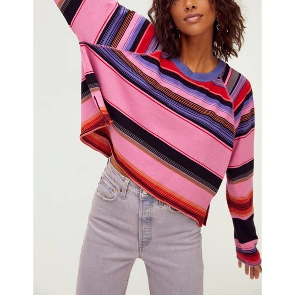 Free People Tops - FREE PEOPLE - We the Free Baja Long Sleeve / Euphoric Orchid XL